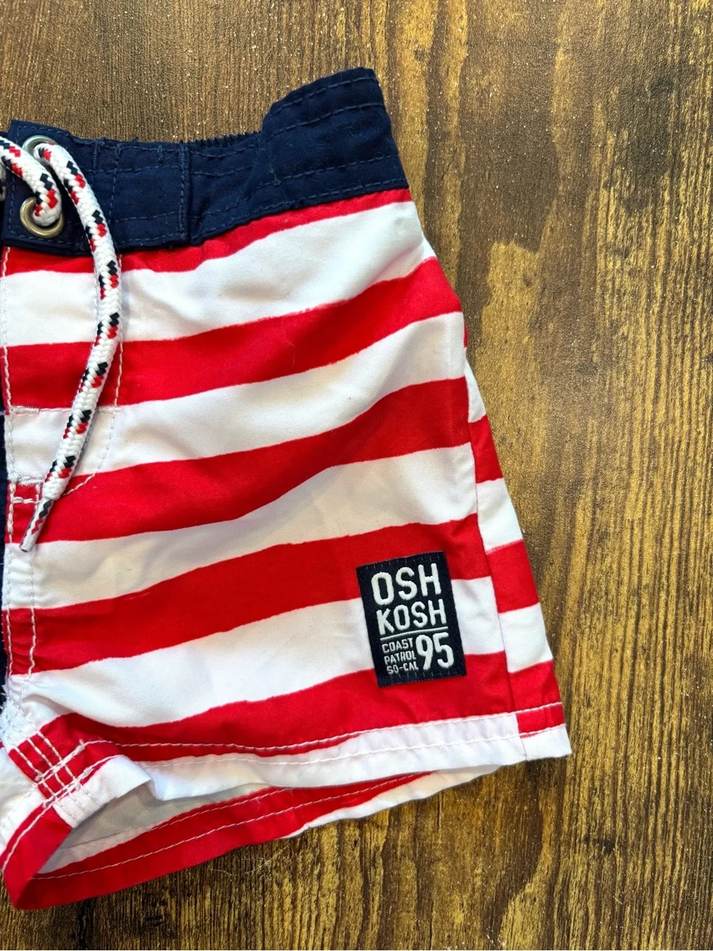 OshKosh B'gosh‎ America Red White & Blue Baby Swim Trunks